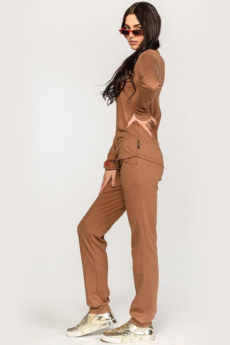 Прямые женские штаны Бромелия