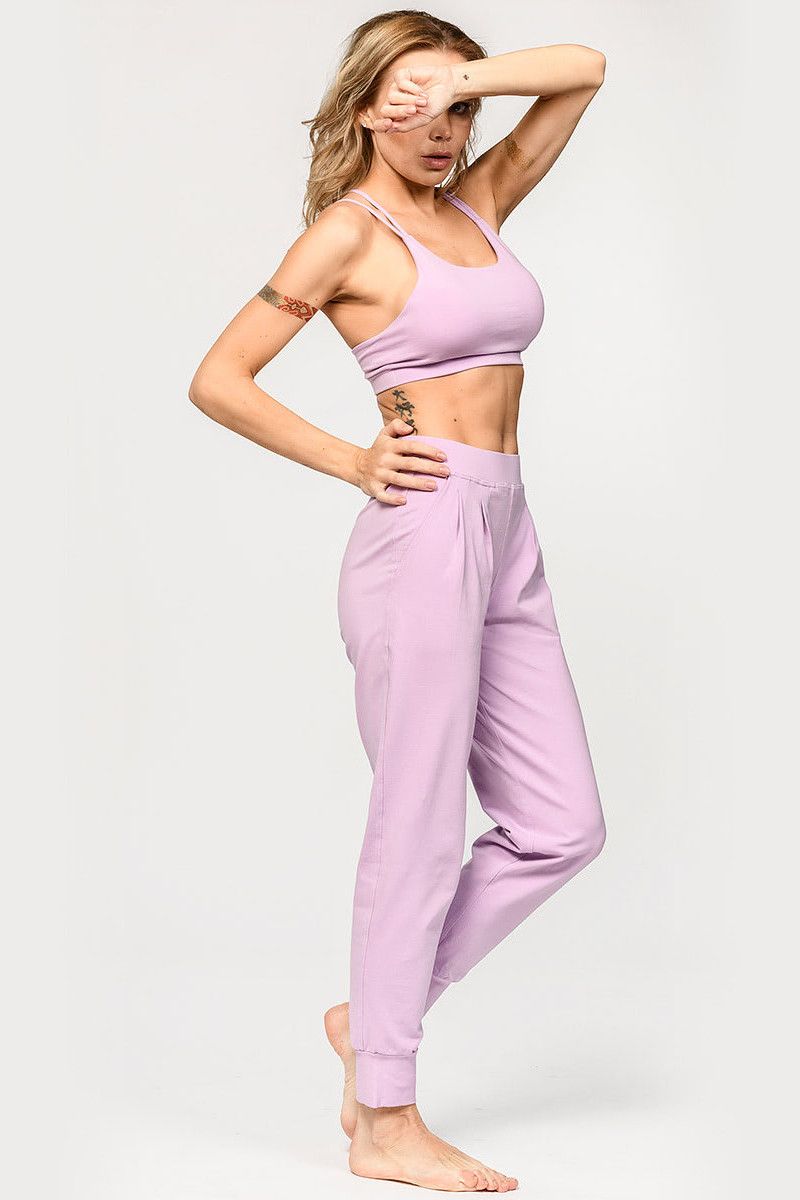 Лиловые женские штаны Андэс