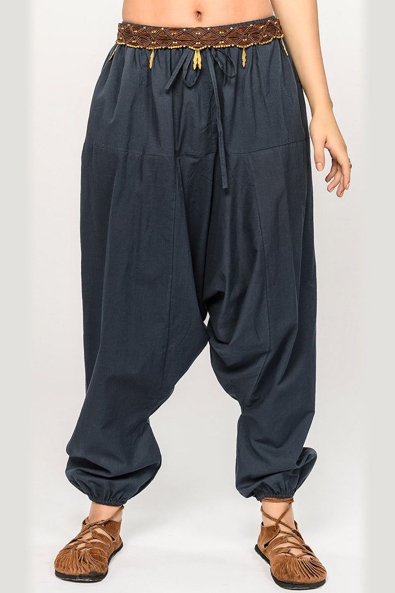 Серые женские алладины Шалфей