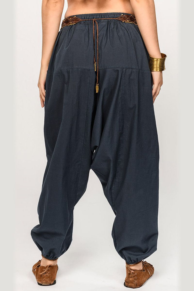 Серые женские алладины Шалфей