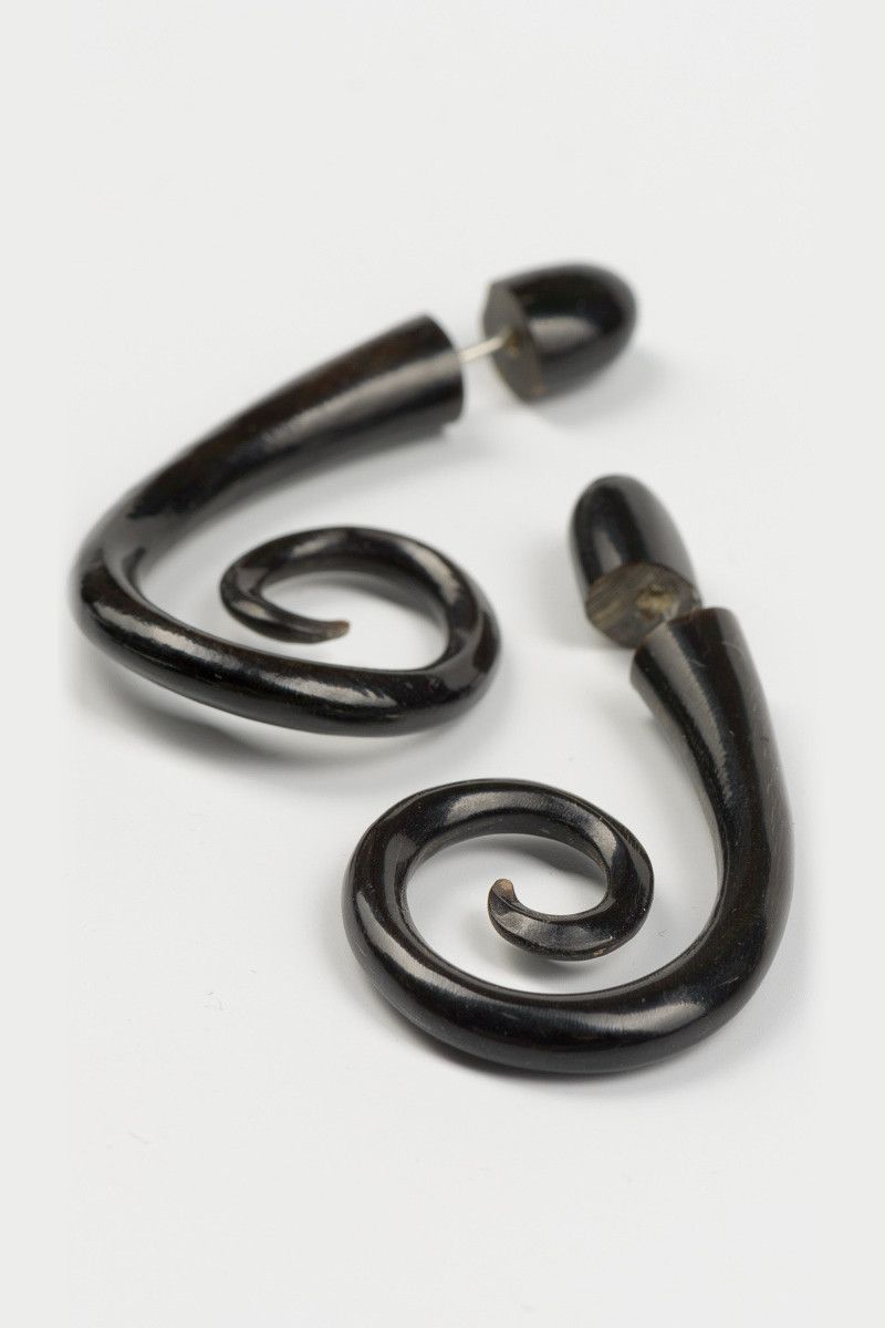 Серьги Спиральный мир