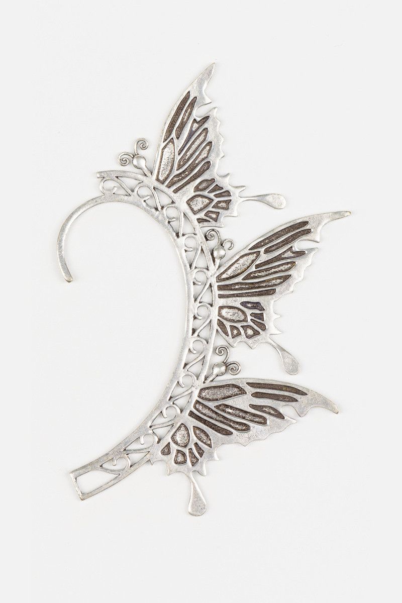 Серьги каффы Butterfly