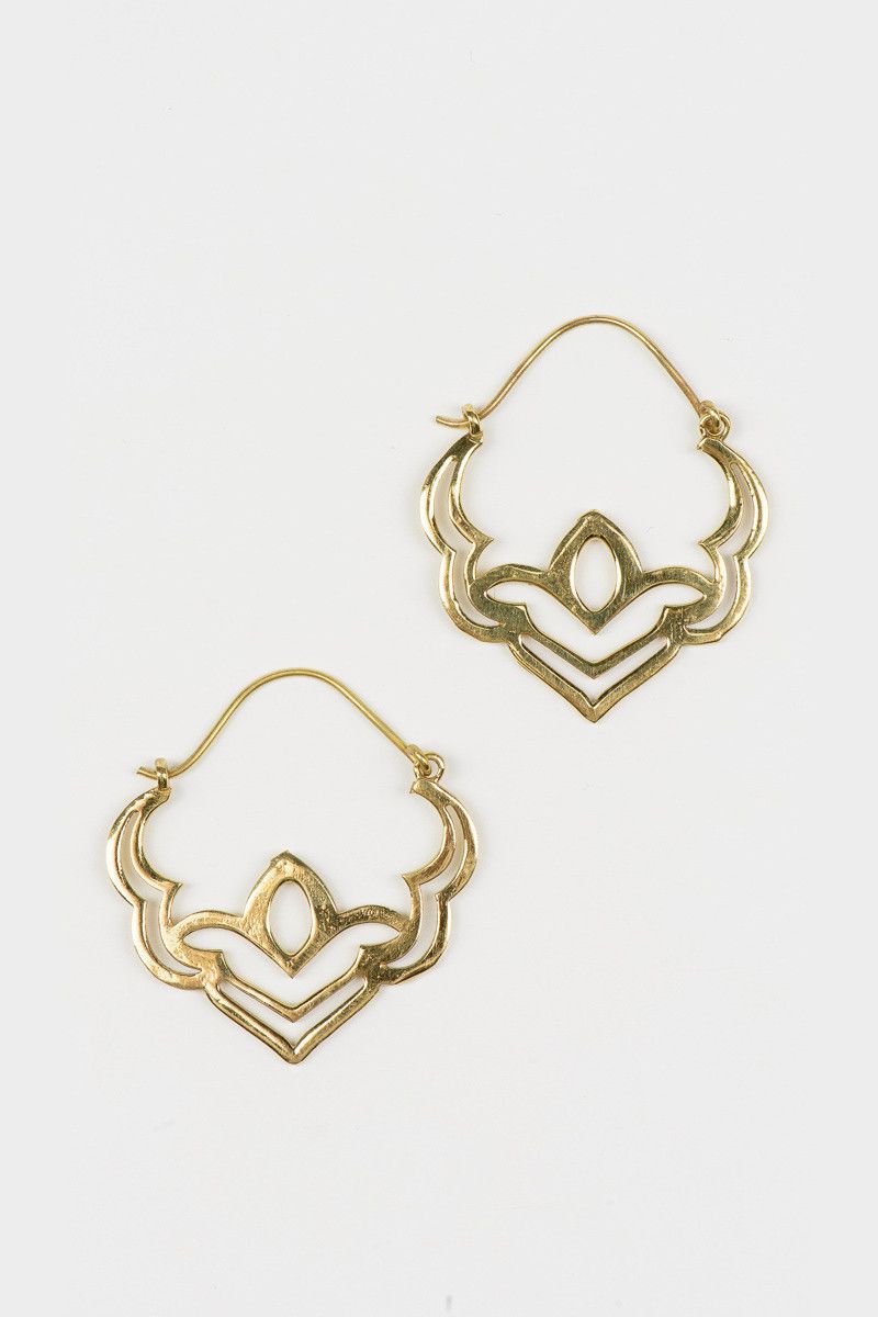 Серьги Бермудский треугольник