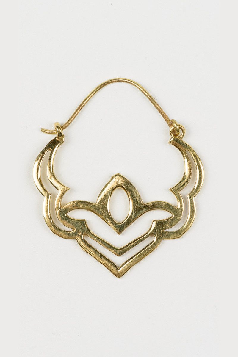 Серьги Бермудский треугольник