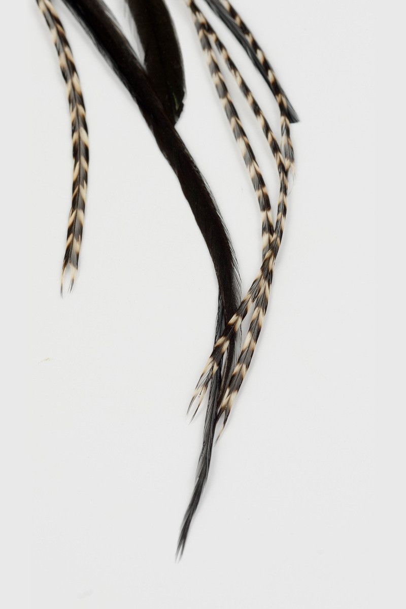 Серьга перо Мадху