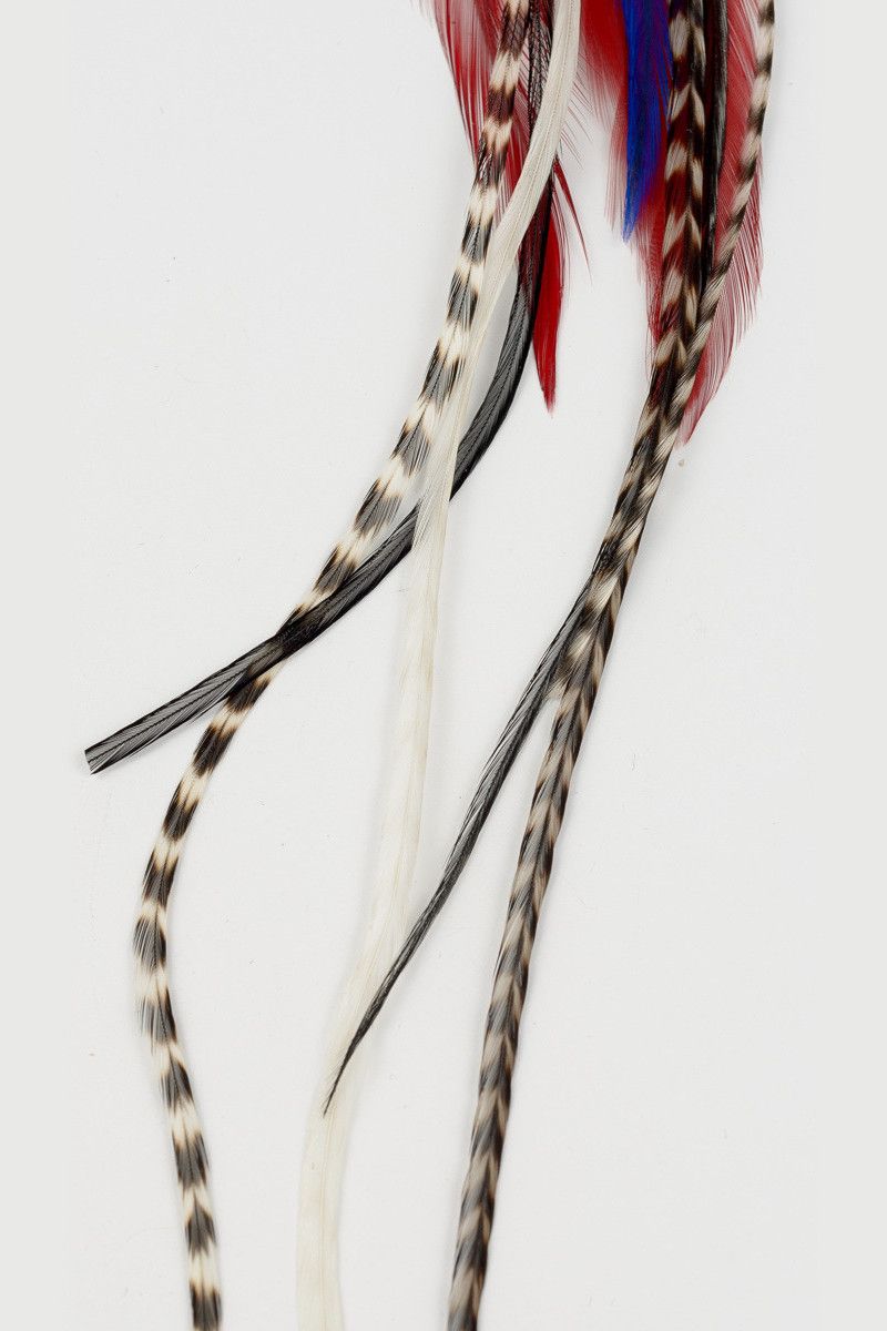 Серьга перо Имай