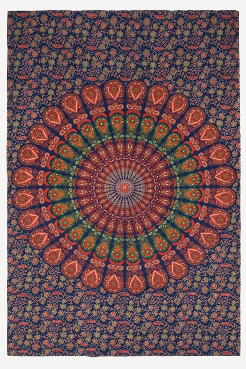 Покрывало с принтом Обрий