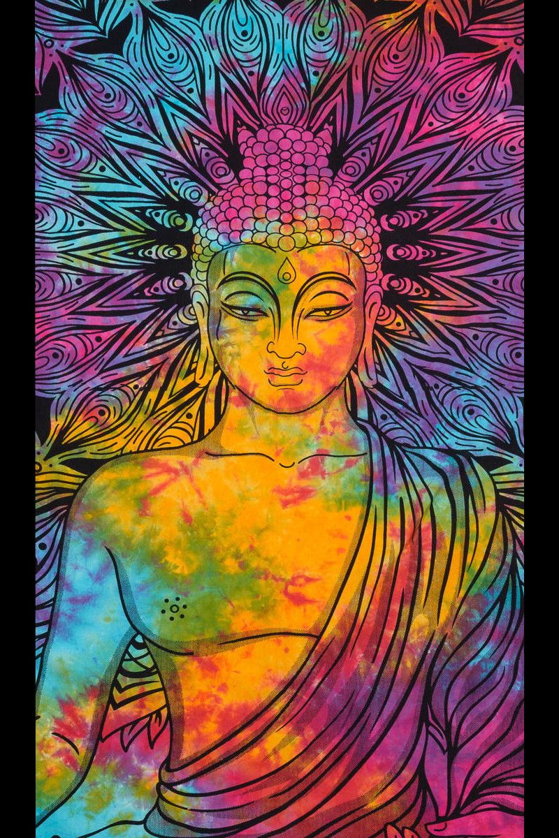 Покрывало квадратное с Буддой