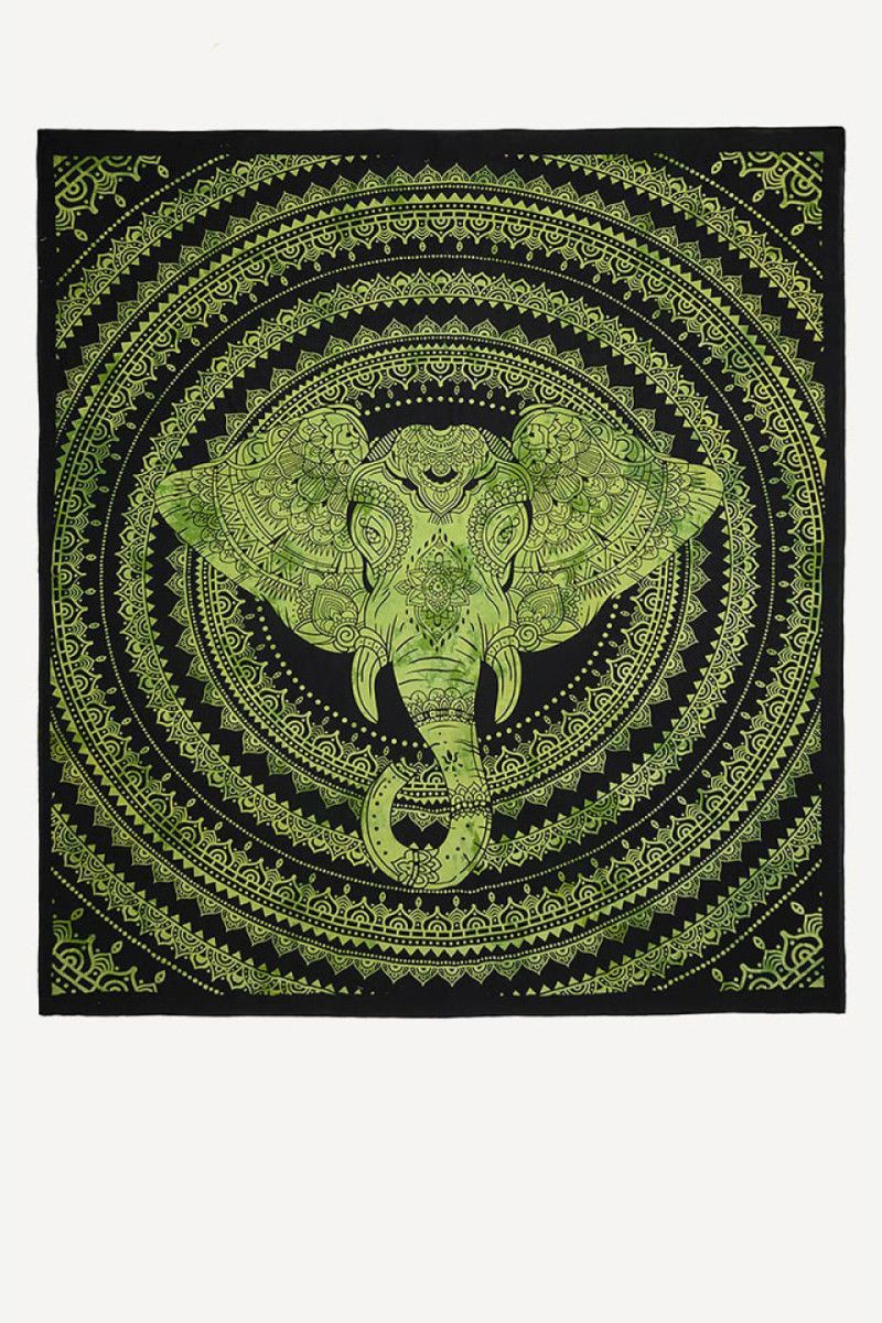 Покрывало с изображением Мудрый Ганеш