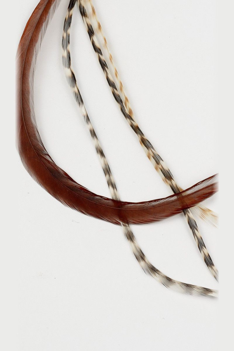 Заколка перьевая Венге