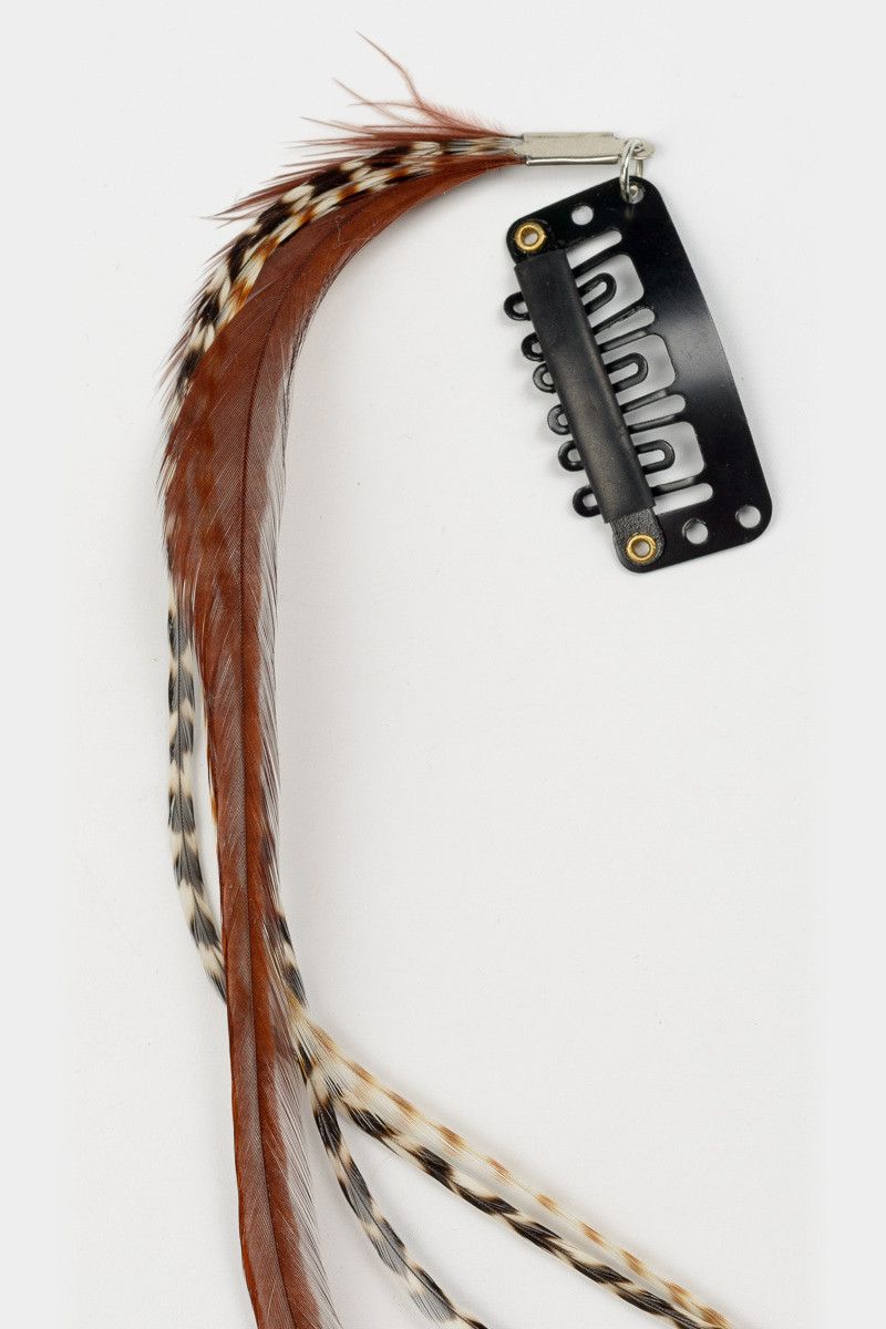 Заколка перьевая Венге