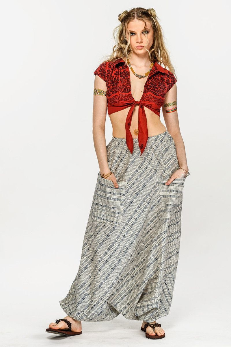 Штаны широкие Рипсалис