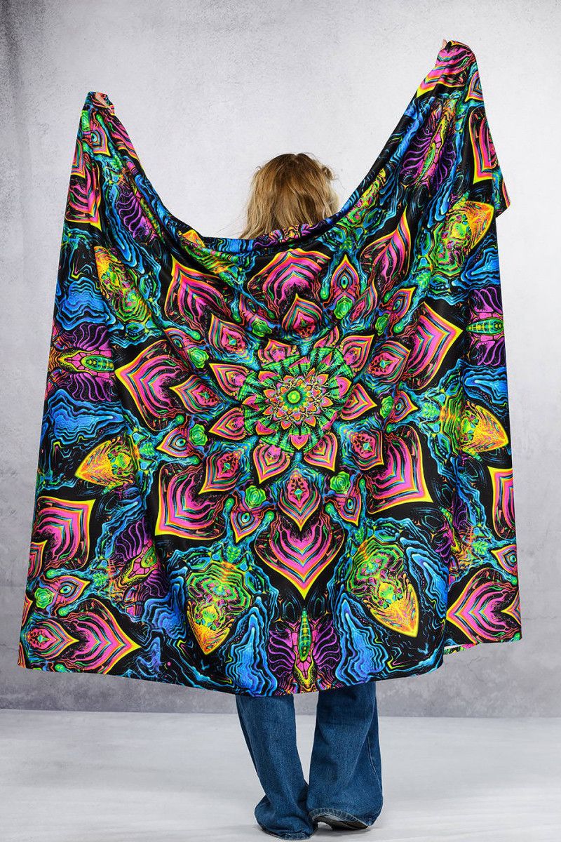 Плед флисовый Mandala