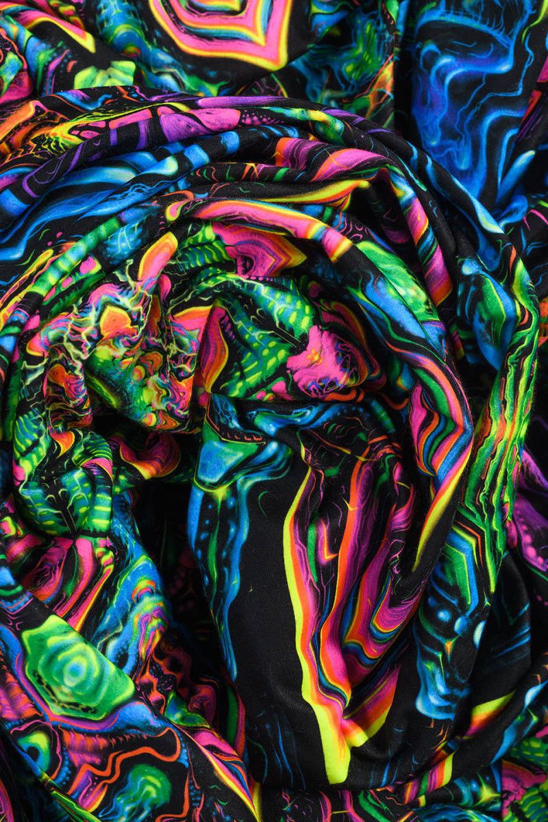 Плед флисовый Mandala