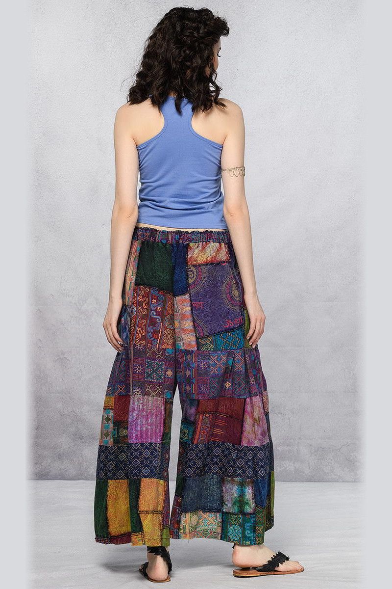 Цветные штаны на завязках «Люффа»