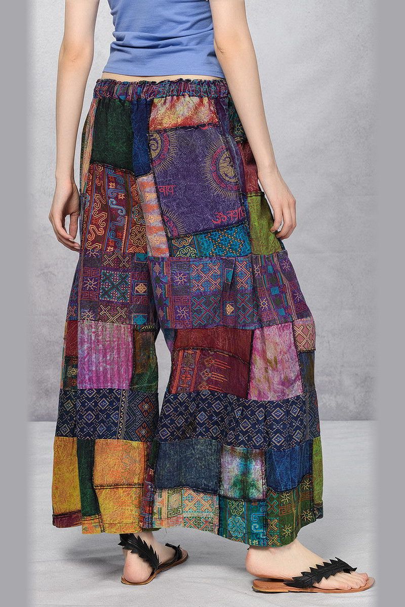 Цветные штаны на завязках «Люффа»