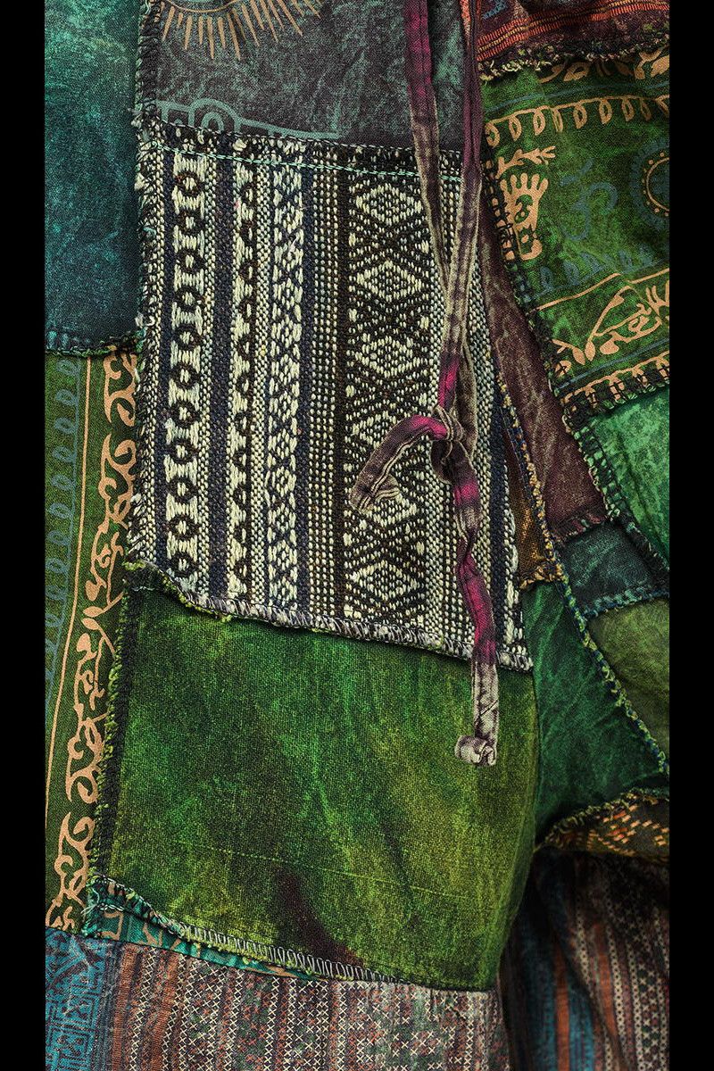 Разноцветные широкие штаны Сарок