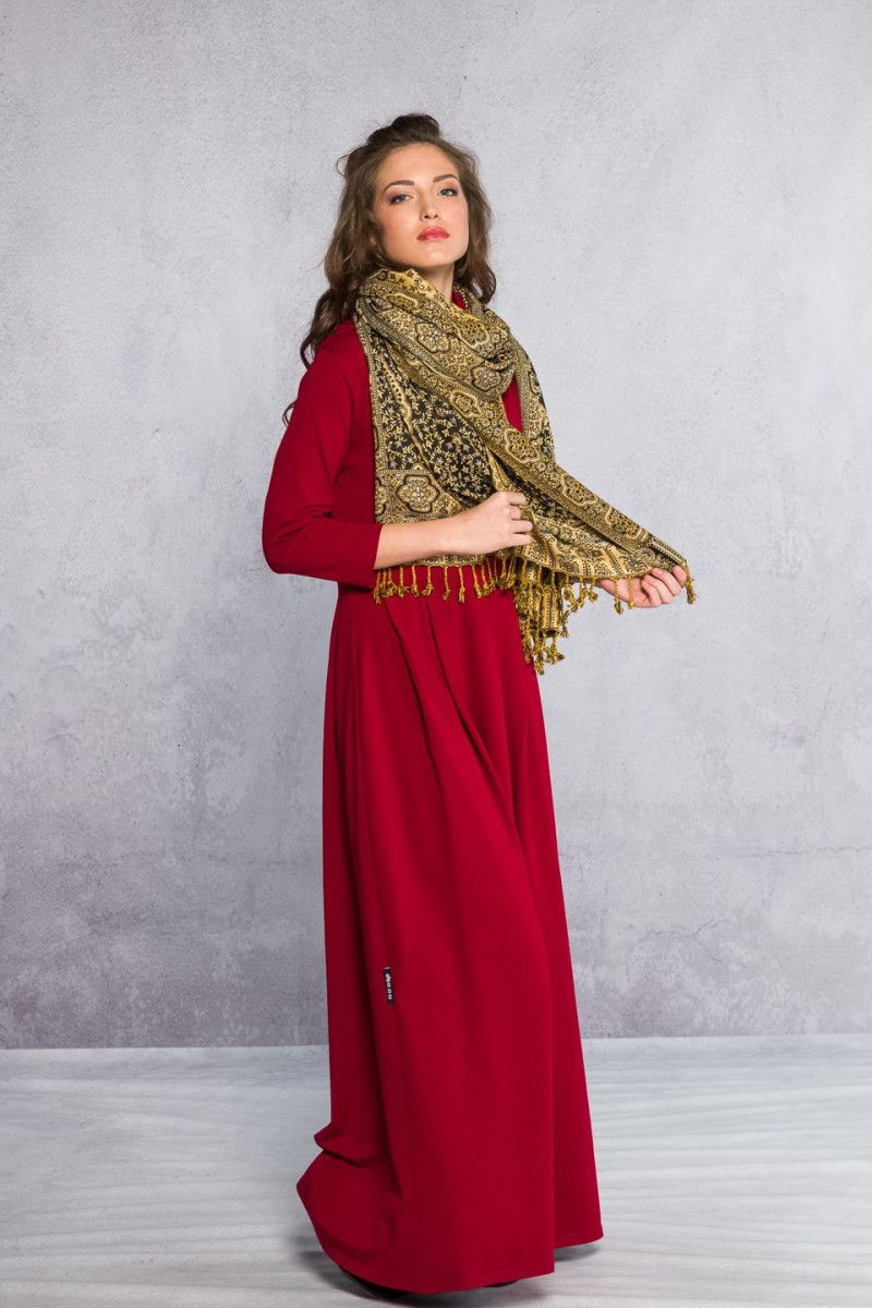 Этнический легкий шарф Ропар