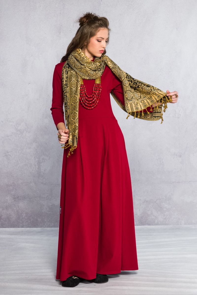 Этнический легкий шарф Ропар