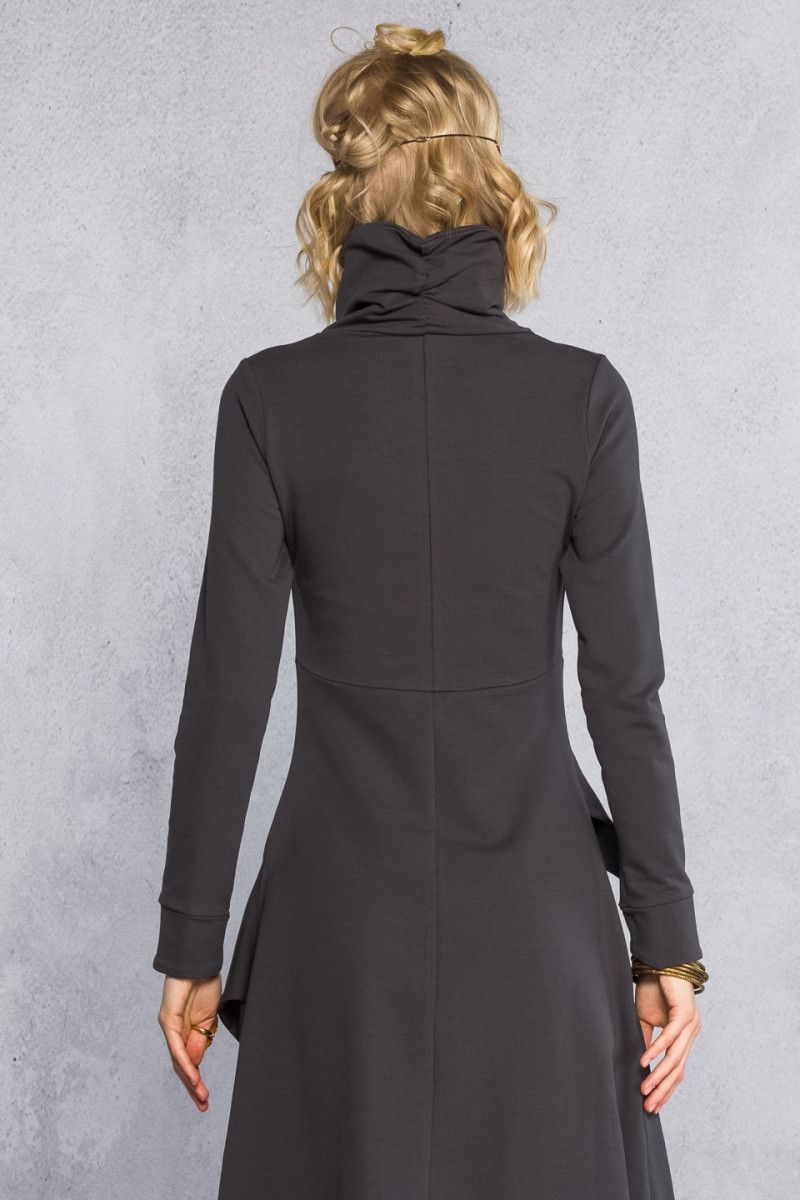 Свободное серое платье Спараксис