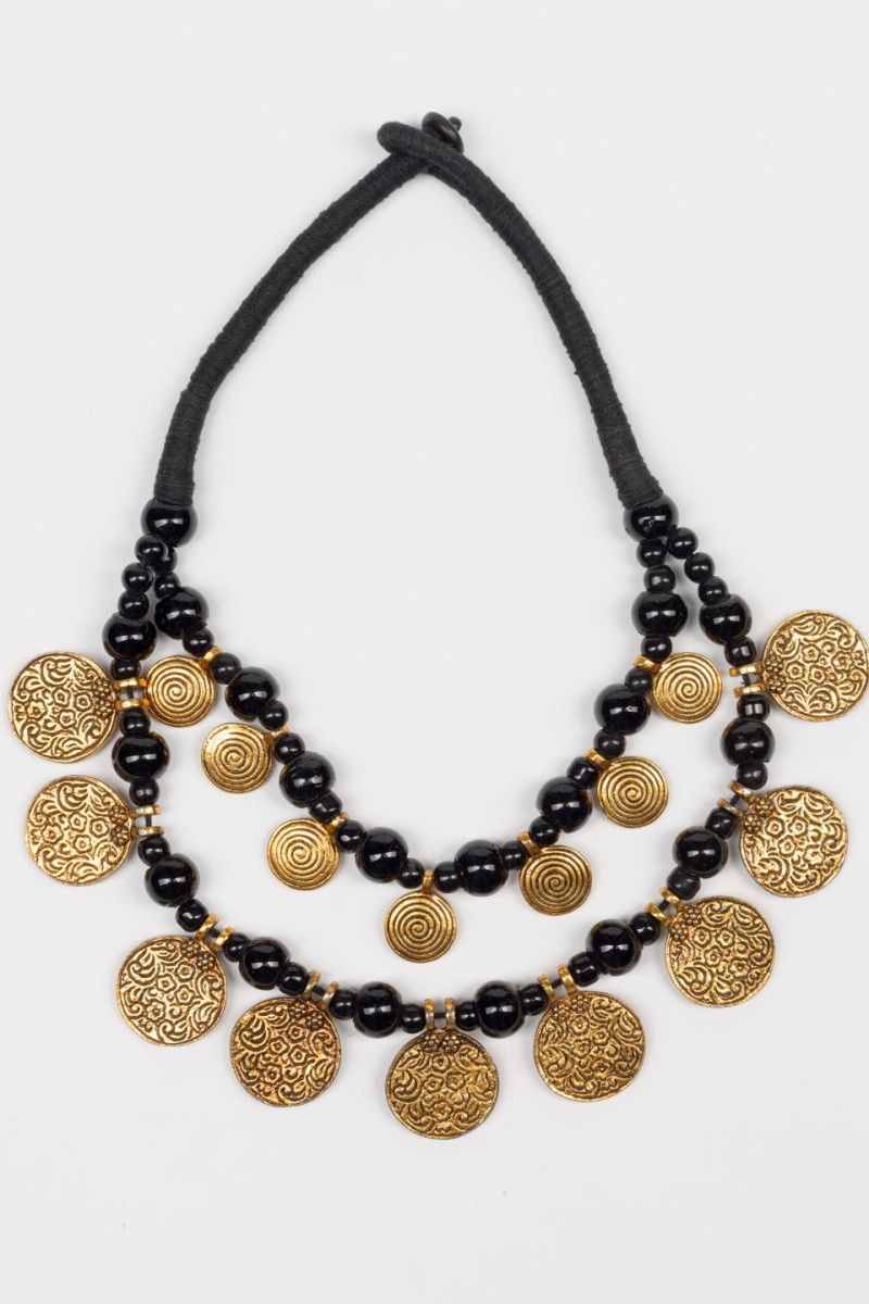 Колье с монетами Калбурджи