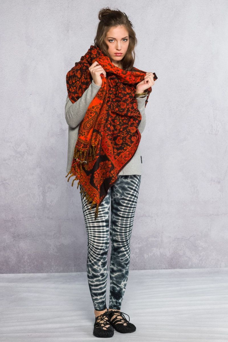 Теплый этнический Шарф Руфики