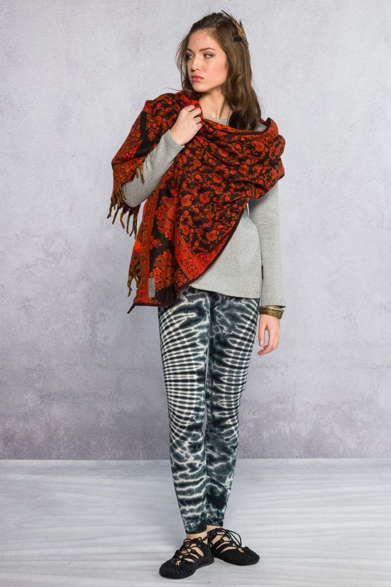 Теплый этнический Шарф Руфики