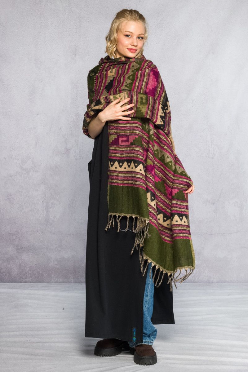 Плед тёплый Рисовые поля