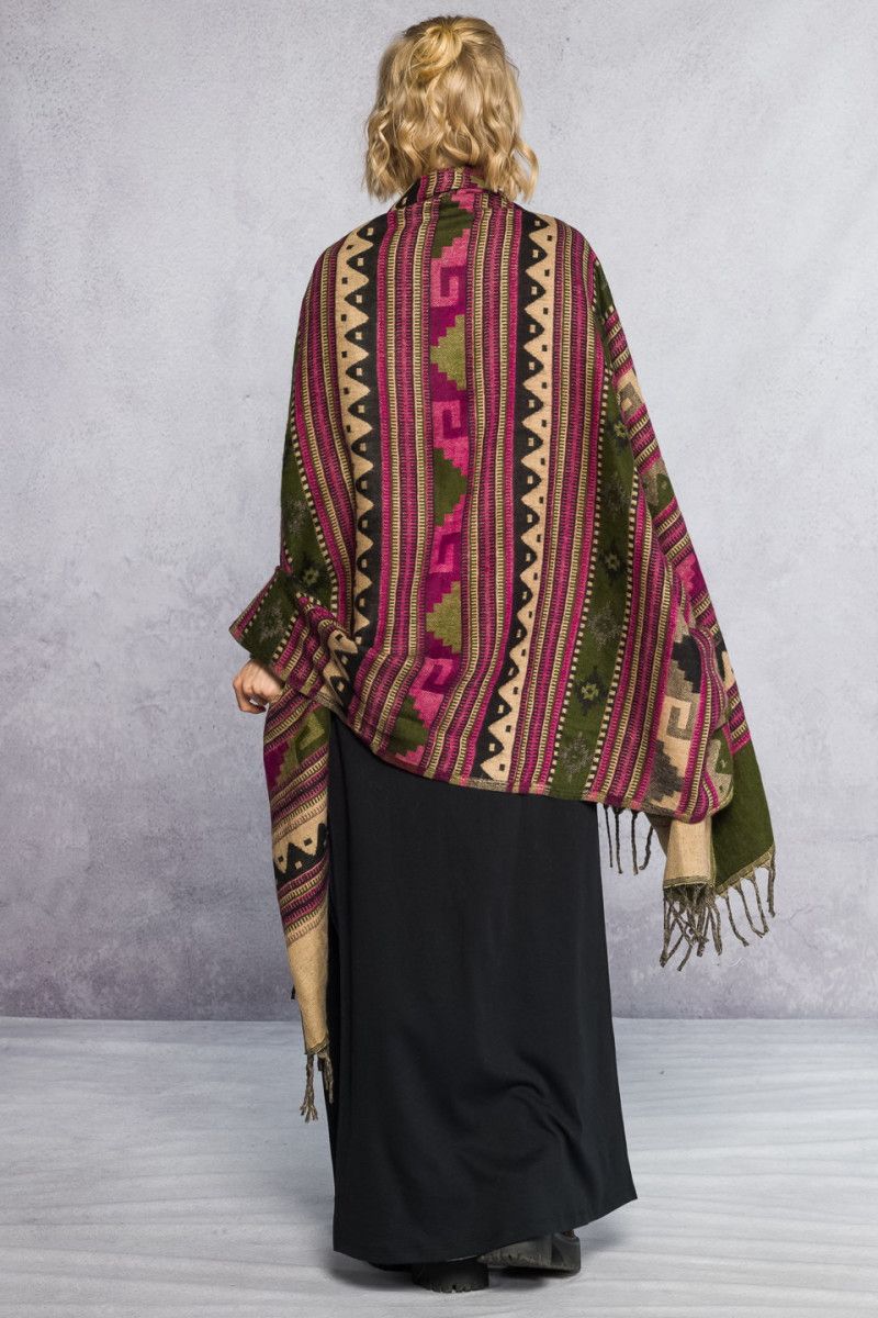 Плед тёплый Рисовые поля