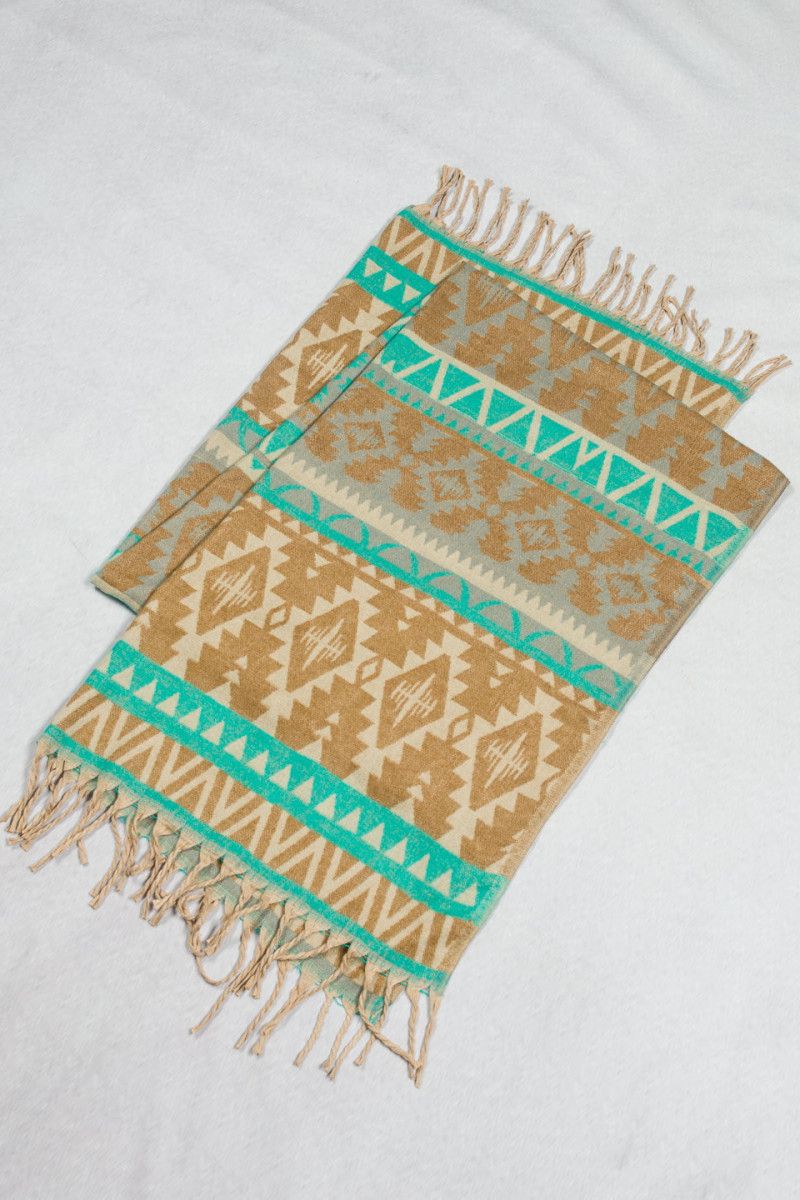 Палантин шерстяной Полуденное солнце