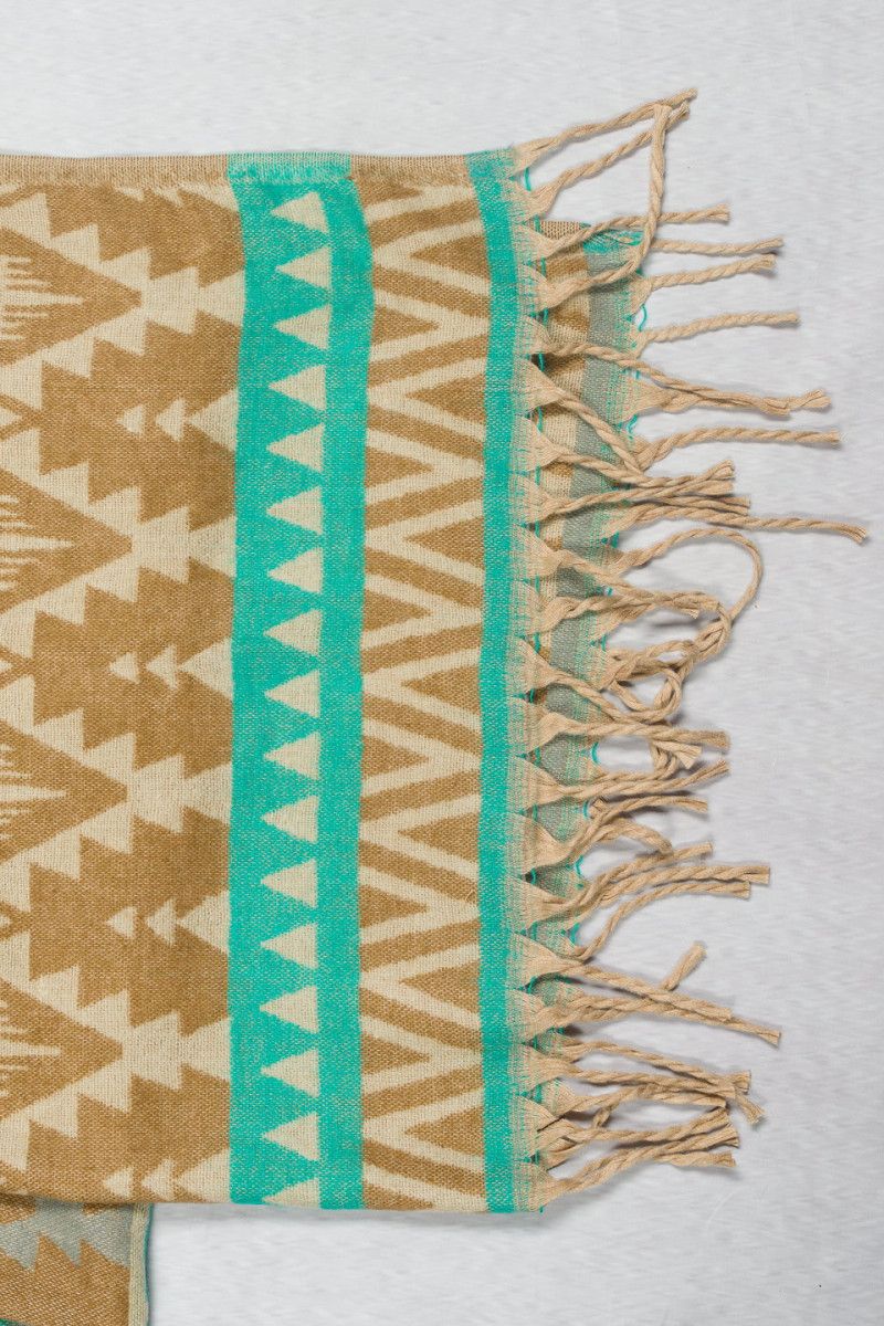 Палантин шерстяной Полуденное солнце