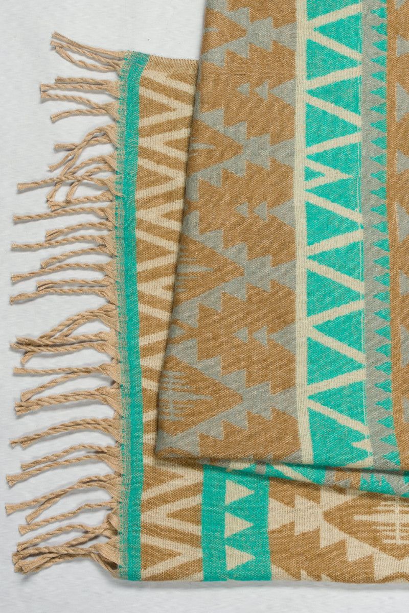 Палантин шерстяной Полуденное солнце