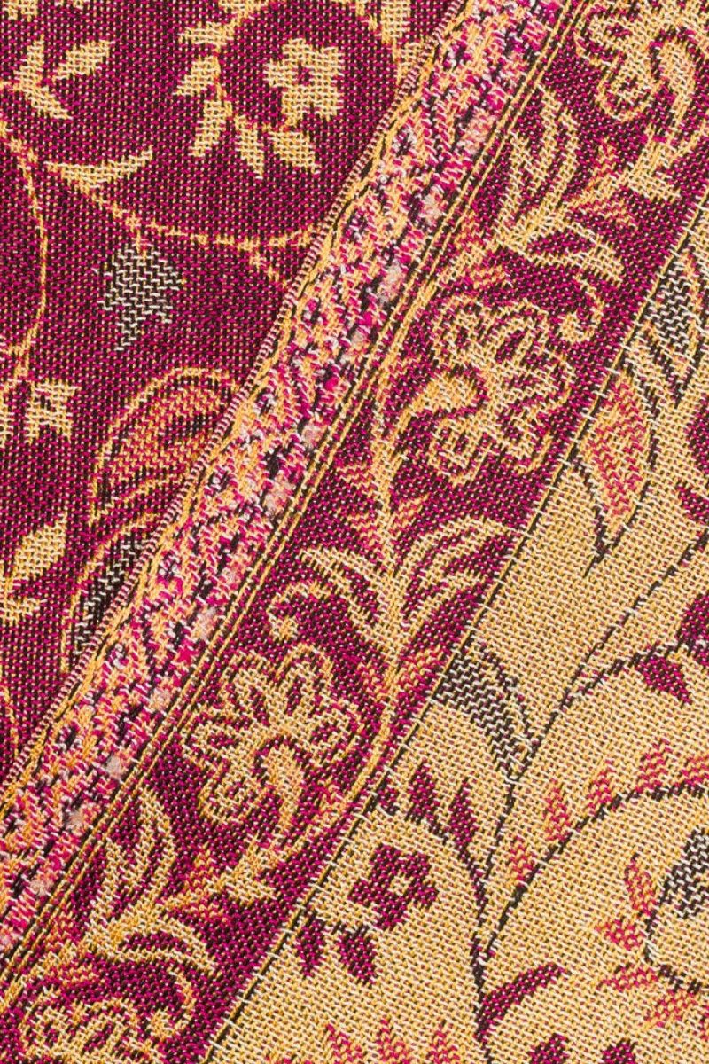 Кашемировый шарф Агератум