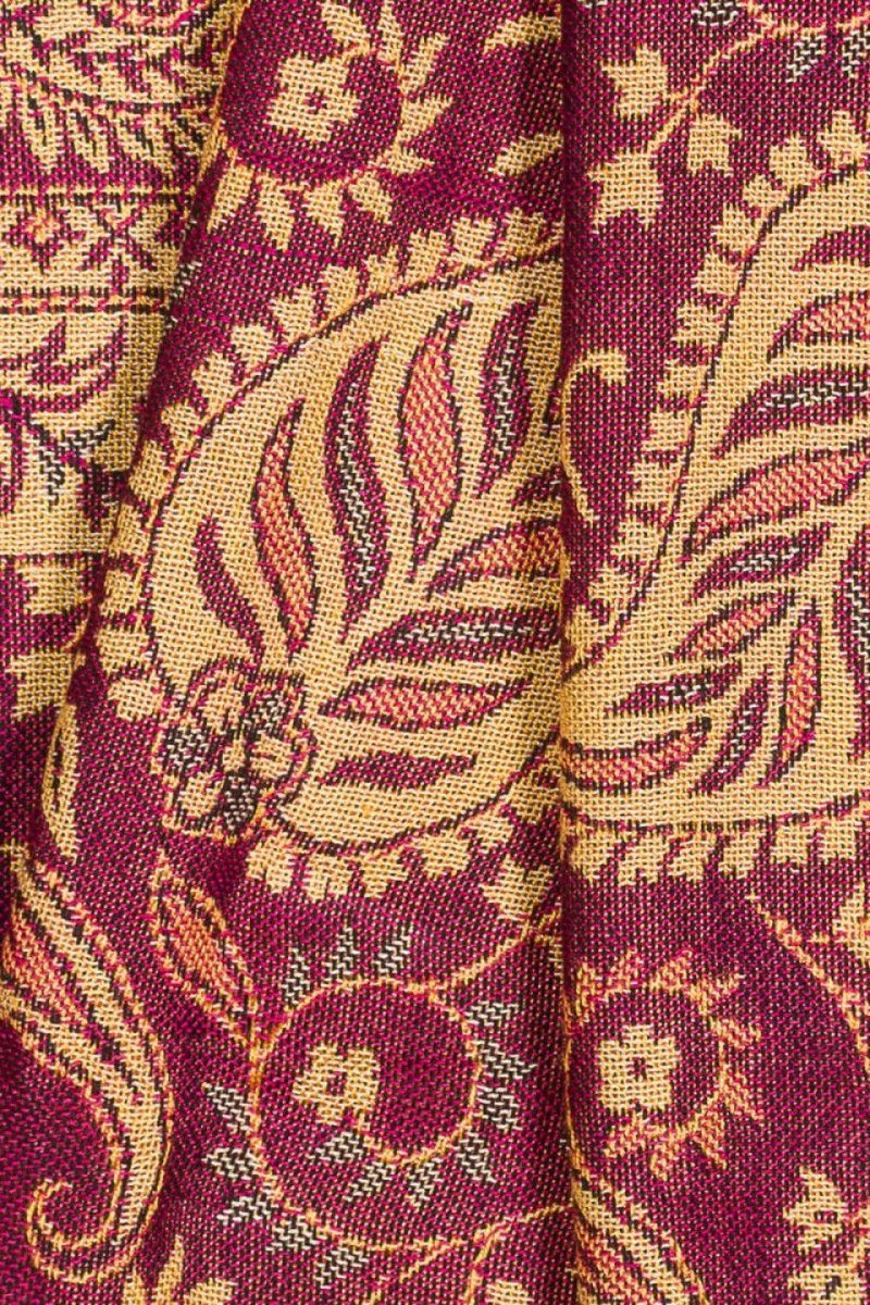 Кашемировый шарф Агератум