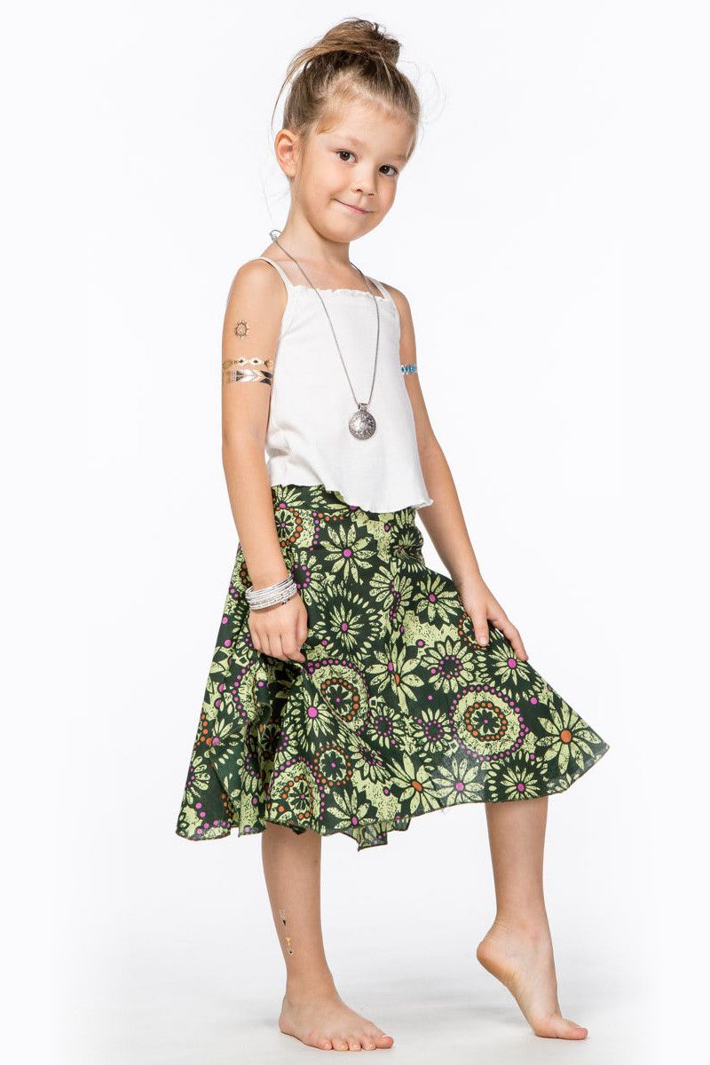 Юбочка с цветами Весна