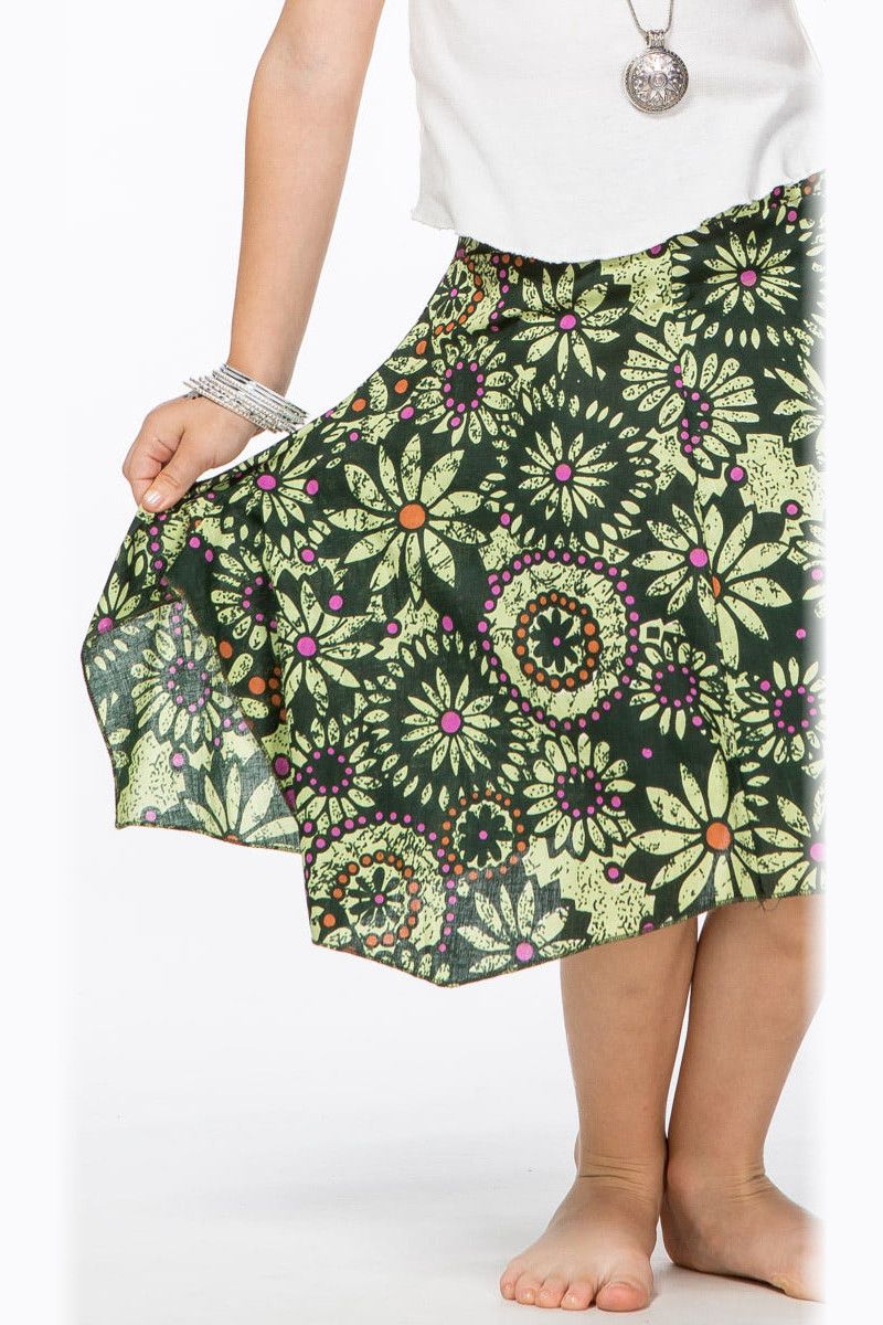 Юбочка с цветами Весна