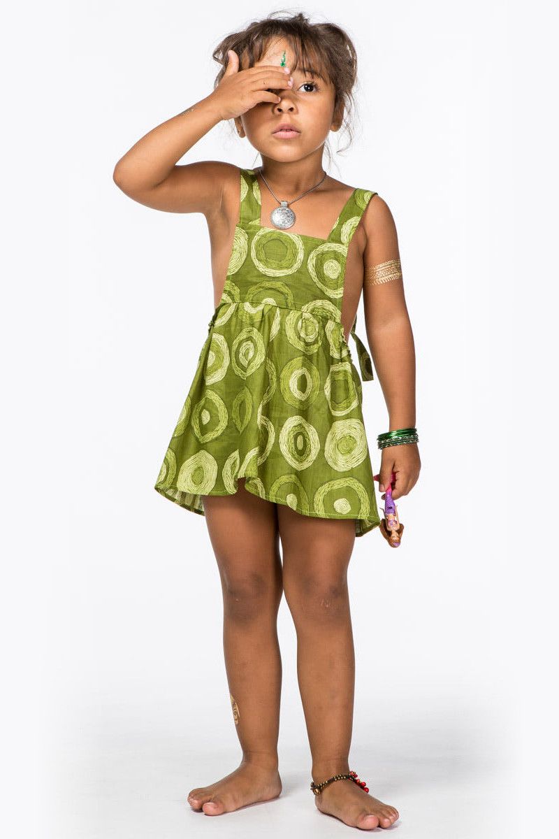 Платье для девочки Тропиканка