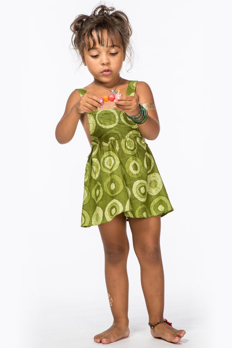 Платье для девочки Тропиканка