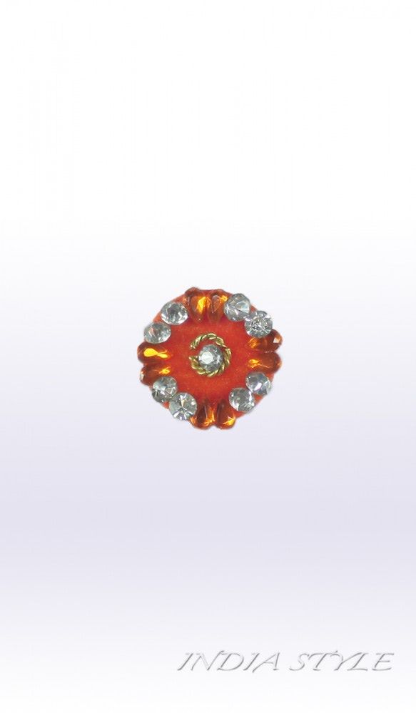 Бинди Оранжевая капля