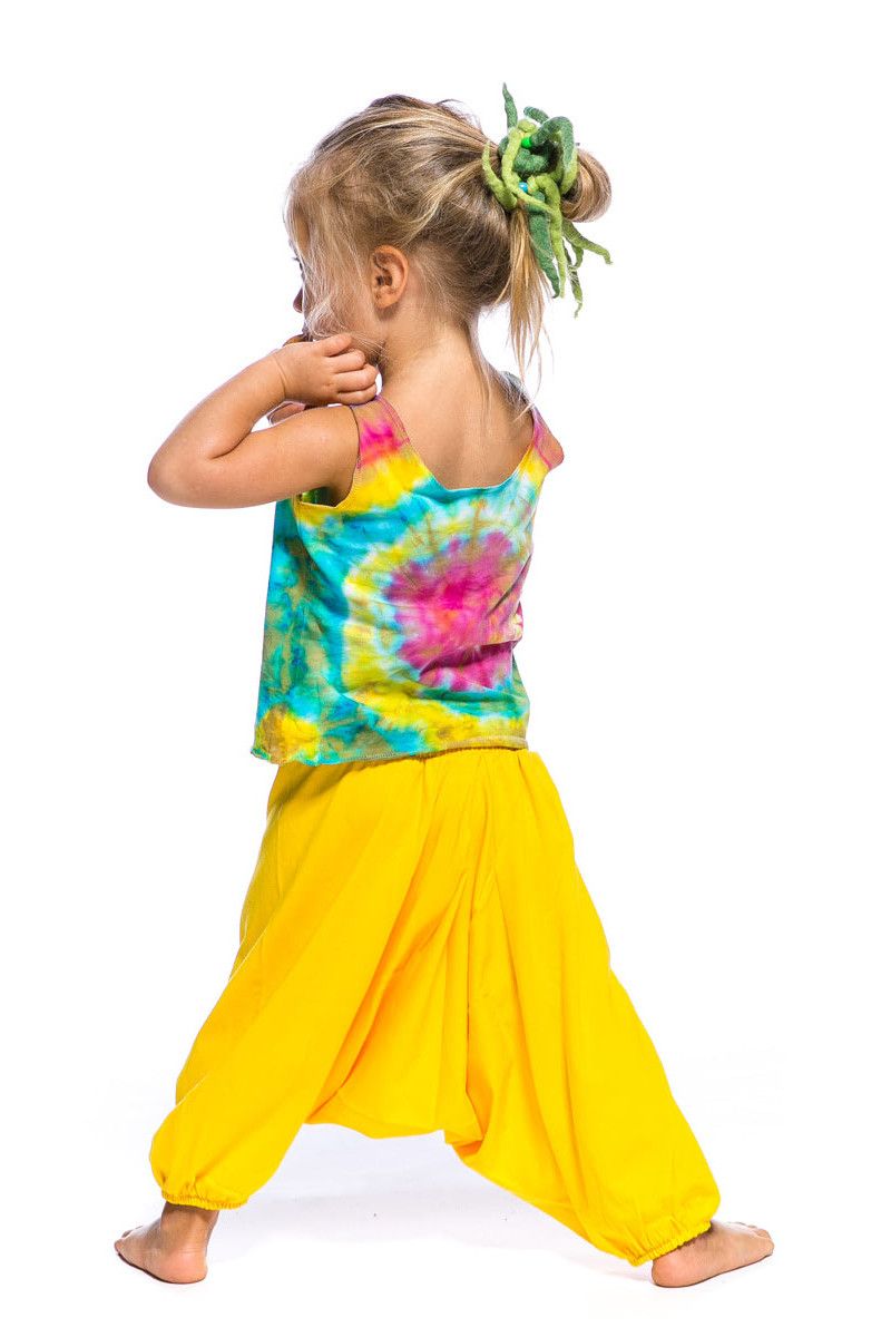 Детские жёлтые штаны Солнышко