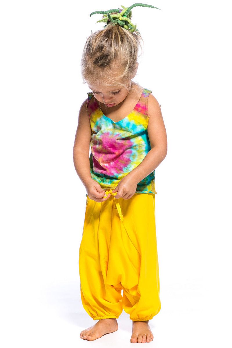 Детские жёлтые штаны Солнышко