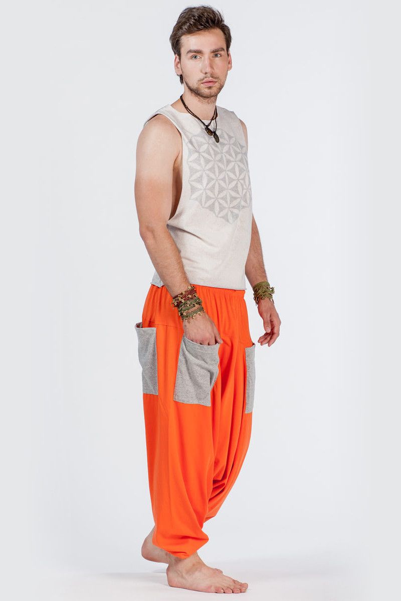 Оранжевые шаровары Перс