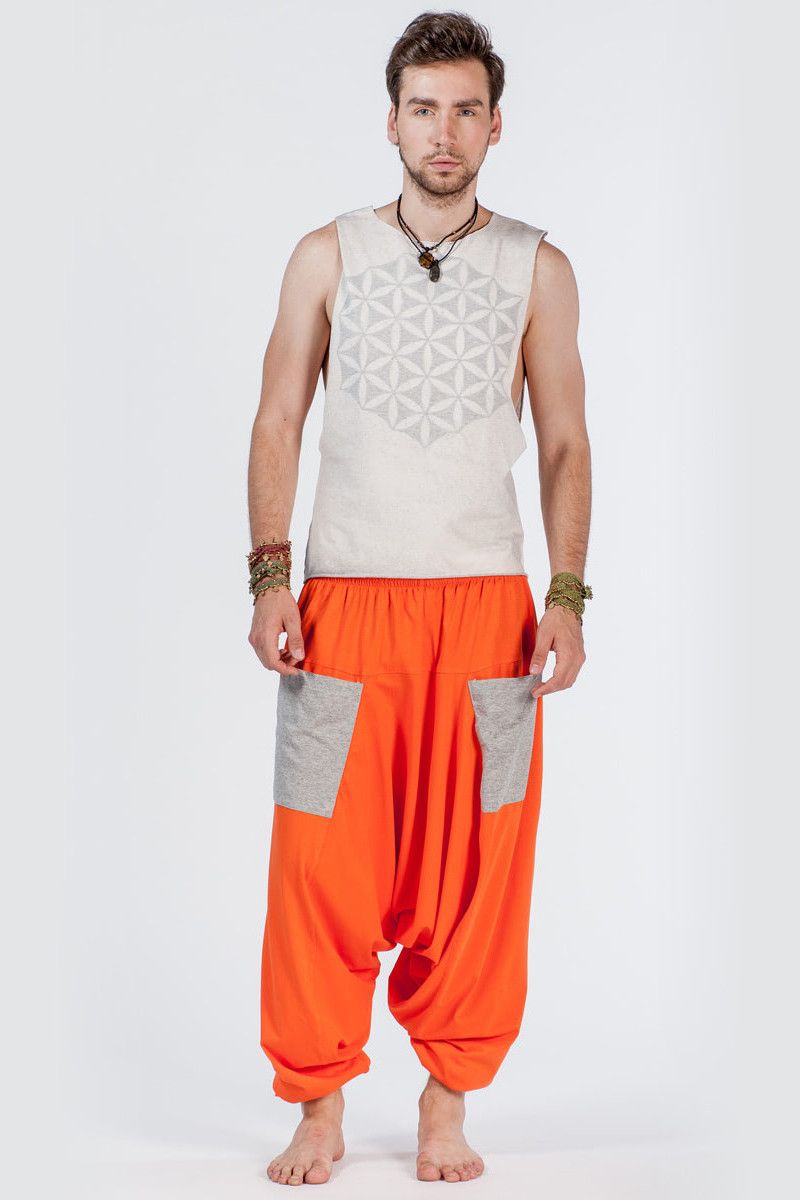 Оранжевые шаровары Перс