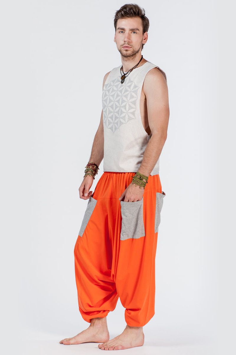 Оранжевые шаровары Перс