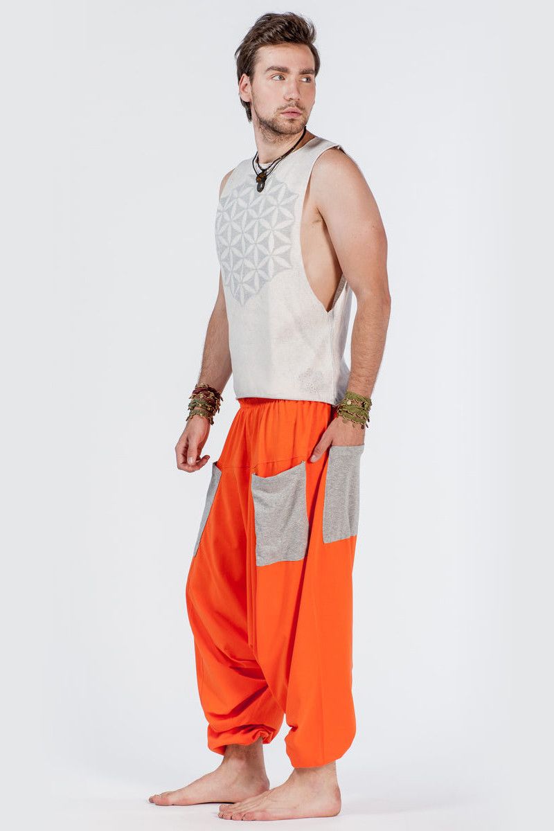 Оранжевые шаровары Перс