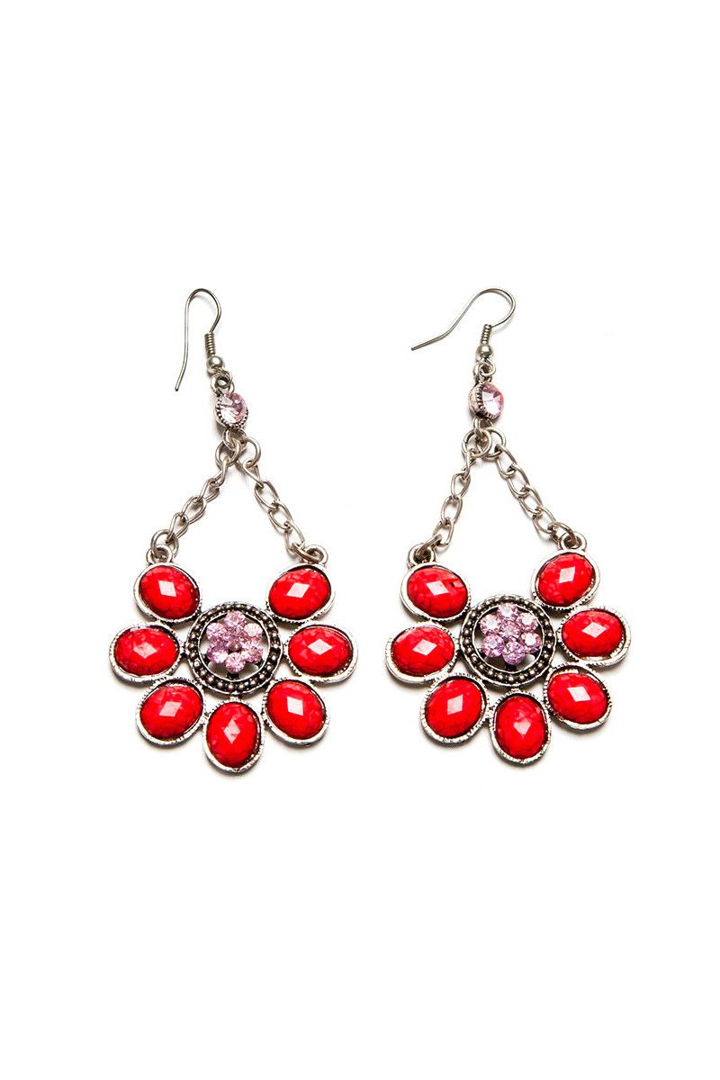 Индийские серёжки Полукруг