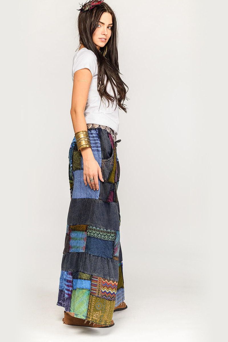 Заколка перьевая Синее солнце