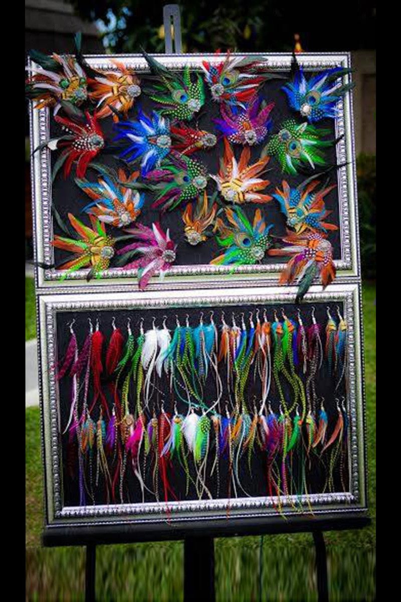 Заколка для волос Феникс