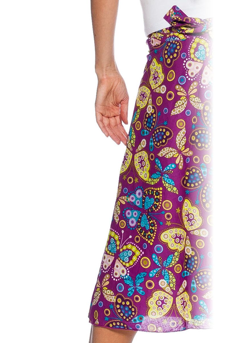 Летняя яркая юбка Селена