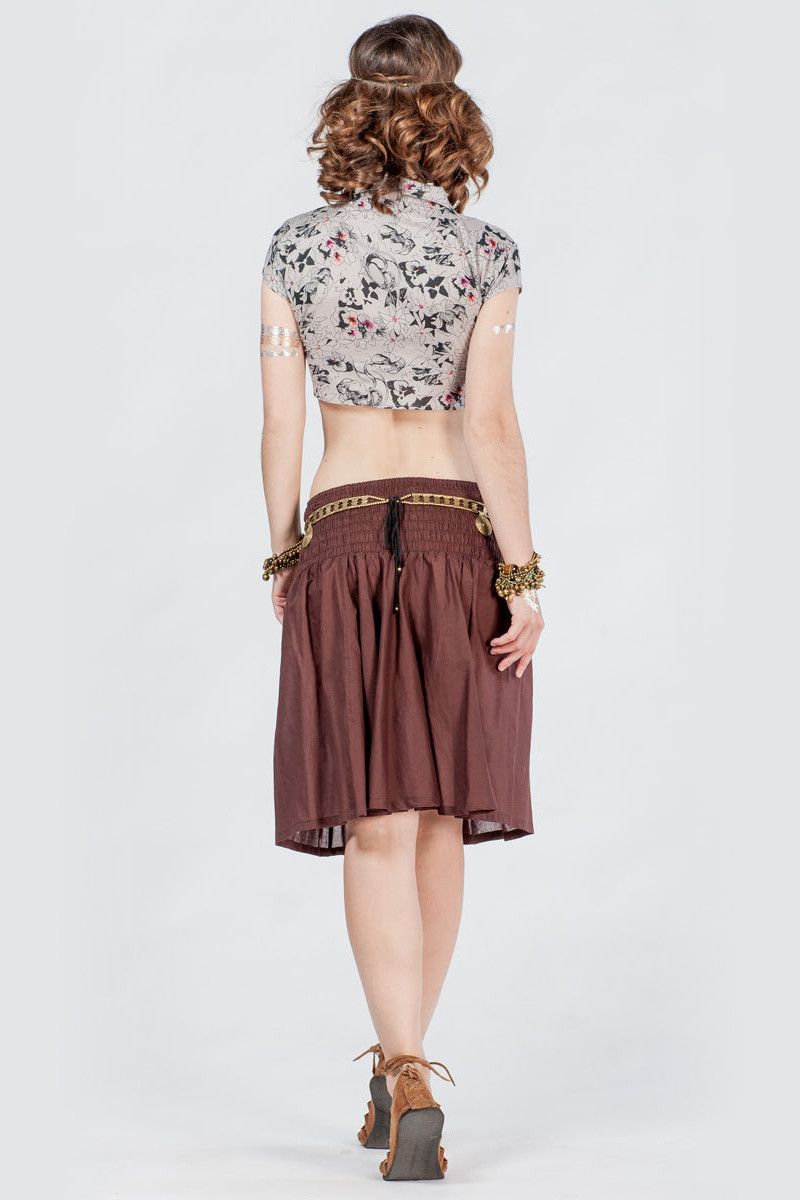 Серый топ Аврюз